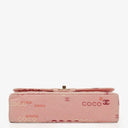 Chanel COCO Print Medium Classic Double Flap Flap Bag 24K Gold-Plated Hardware