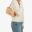 Chanel COCO Print Medium Classic Double Flap Flap Bag 24K Gold-Plated Hardware