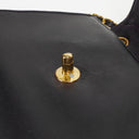 Chanel Dark Purple Quilted Lambskin Vintage Mini Trapeze Classic Single Flap Bag