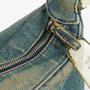 Chanel Denim CC Small Hobo Bag