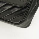 Chanel Diagonal Medium Classic Black Quilted Lambskin Single Flap Bag With 24K Gold-Plated Hardware