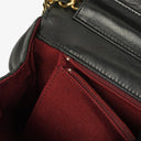 Chanel Diagonal Medium Classic Black Quilted Lambskin Single Flap Bag With 24K Gold-Plated Hardware