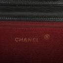 Chanel Diagonal Medium Classic Black Quilted Lambskin Single Flap Bag With 24K Gold-Plated Hardware