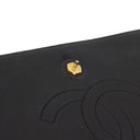 Chanel Diagonal Medium Classic Navy Quilted Lambskin Single Flap Bag With 24K Gold-Plated Hardware