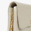 Chanel Diagonal Quilted Lambskin Leather Small Classic Single Flap Bag With 24K Gold-Plated Hardware