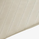 Chanel Diagonal Quilted Lambskin Leather Small Classic Single Flap Bag With 24K Gold-Plated Hardware