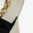 Chanel Diagonal Quilted Lambskin Leather Small Classic Single Flap Bag With 24K Gold-Plated Hardware