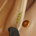 Chanel Diana Beige Quilted Lambskin Vintage Medium Flap Bag With 24K Gold-Plated Hardware