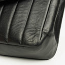 Chanel Diana Black Vertical Quilted Lambskin Single Flap Bag With 24K Gold-Plated Hardware