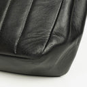 Chanel Diana Black Vertical Quilted Lambskin Single Flap Bag With 24K Gold-Plated Hardware