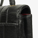 Chanel Diana Black Vertical Quilted Lambskin Single Flap Bag With 24K Gold-Plated Hardware