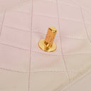 Chanel Diana Quilted Lambskin Vintage Medium Flap Bag With 24K Gold-Plated Hardware