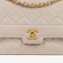 Chanel Diana Quilted Lambskin Vintage Medium Flap Bag With 24K Gold-Plated Hardware