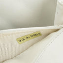 Chanel Diana White Quilted Lambskin Vintage Medium Flap Bag With 24K Gold-Plated Hardware
