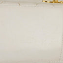 Chanel Diana White Quilted Lambskin Vintage Medium Flap Bag With 24K Gold-Plated Hardware