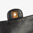 Chanel Double-Sided Flap Bag Black Lambskin 24k Gold-Plated Hardware