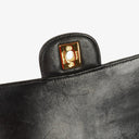 Chanel Double-Sided Flap Bag Black Lambskin 24k Gold-Plated Hardware