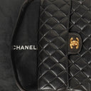 Chanel Double-Sided Flap Bag Black Lambskin 24k Gold-Plated Hardware