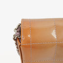 Chanel East West Patent Leather Chocolate Bar Flap Bag