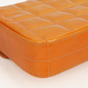 Chanel East West Patent Leather Chocolate Bar Flap Bag