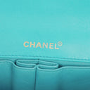 Chanel East West Patent Leather Chocolate Bar Flap Bag
