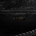 Chanel East West Pony Hair Velvet Chocolate Bar Flap Bag With Gold - Tone Hardware