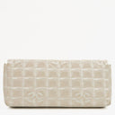 Chanel East West Travel Line Chocolate Bar Flap Bag