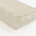 Chanel East West Travel Line Chocolate Bar Flap Bag