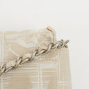 Chanel East West Travel Line Chocolate Bar Flap Bag
