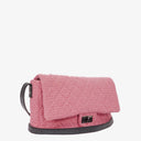 Chanel Easy Tweed Jumbo Pink 2.55 Reissue Messenger Flap Bag