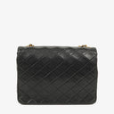 Chanel Envelope Flap Bag Black Quilted Lambskin With 24K Gold-Plated Hardware
