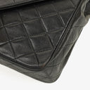 Chanel Envelope Flap Bag Black Quilted Lambskin With 24K Gold-Plated Hardware