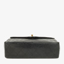 Chanel Envelope Flap Bag Black Quilted Lambskin With 24K Gold-Plated Hardware