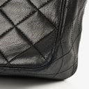 Chanel Envelope Flap Bag Black Quilted Lambskin With 24K Gold-Plated Hardware