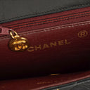 Chanel Envelope Flap Bag Black Quilted Lambskin With 24K Gold-Plated Hardware