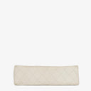 Chanel Envelope Flap Bag White Quilted Lambskin With 24K Gold-Plated Hardware
