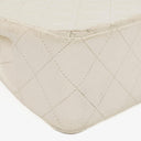 Chanel Envelope Flap Bag White Quilted Lambskin With 24K Gold-Plated Hardware