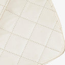Chanel Envelope Flap Bag White Quilted Lambskin With 24K Gold-Plated Hardware