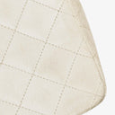 Chanel Envelope Flap Bag White Quilted Lambskin With 24K Gold-Plated Hardware
