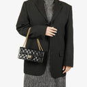Chanel Evening Star Quilted Glitter Patent East West Flap Bag