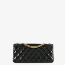 Chanel Evening Star Quilted Glitter Patent East West Flap Bag