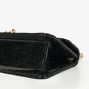 Chanel Evening Star Quilted Glitter Patent East West Flap Bag