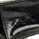 Chanel Evening Star Quilted Glitter Patent East West Flap Bag