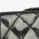 Chanel Evening Star Quilted Glitter Patent East West Flap Bag