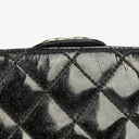 Chanel Evening Star Quilted Glitter Patent East West Flap Bag