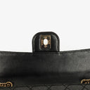 Chanel Evening Star Quilted Glitter Patent East West Flap Bag