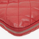 Chanel Expandable Zip Caviar Quilted Shoulder Bag