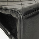 Chanel Flap Bag In Black Quilted Lambskin With Chain Top Handle And 24K Gold-Plated Hardware