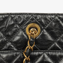 Chanel Front Pocket Large Tote Bag Glazed Quilted Calfskin Gold-Tone Hardware 2014/2015