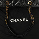 Chanel Front Pocket Large Tote Bag Glazed Quilted Calfskin Gold-Tone Hardware 2014/2015